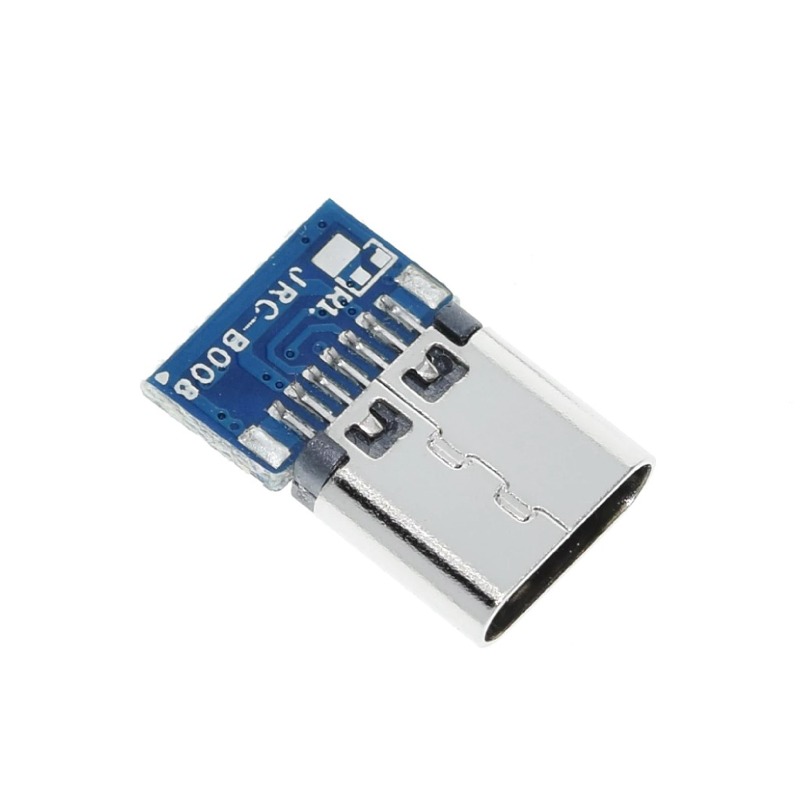 USB 3.1 타입-C 커넥터 24 핀 수암 소켓 리셉터클 어댑터-솔더 와이어 및 케이블, 24 핀, PCB 보드 지원